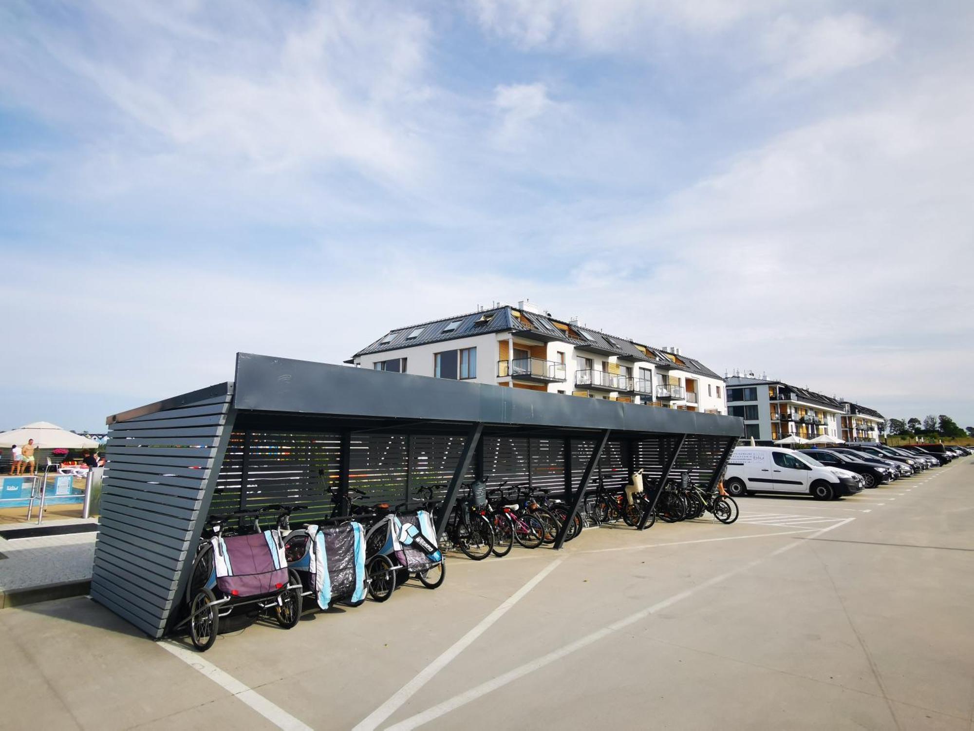 Klimatyzowany Apartament Blue , Sarbinowo Parking Basen Exterior foto