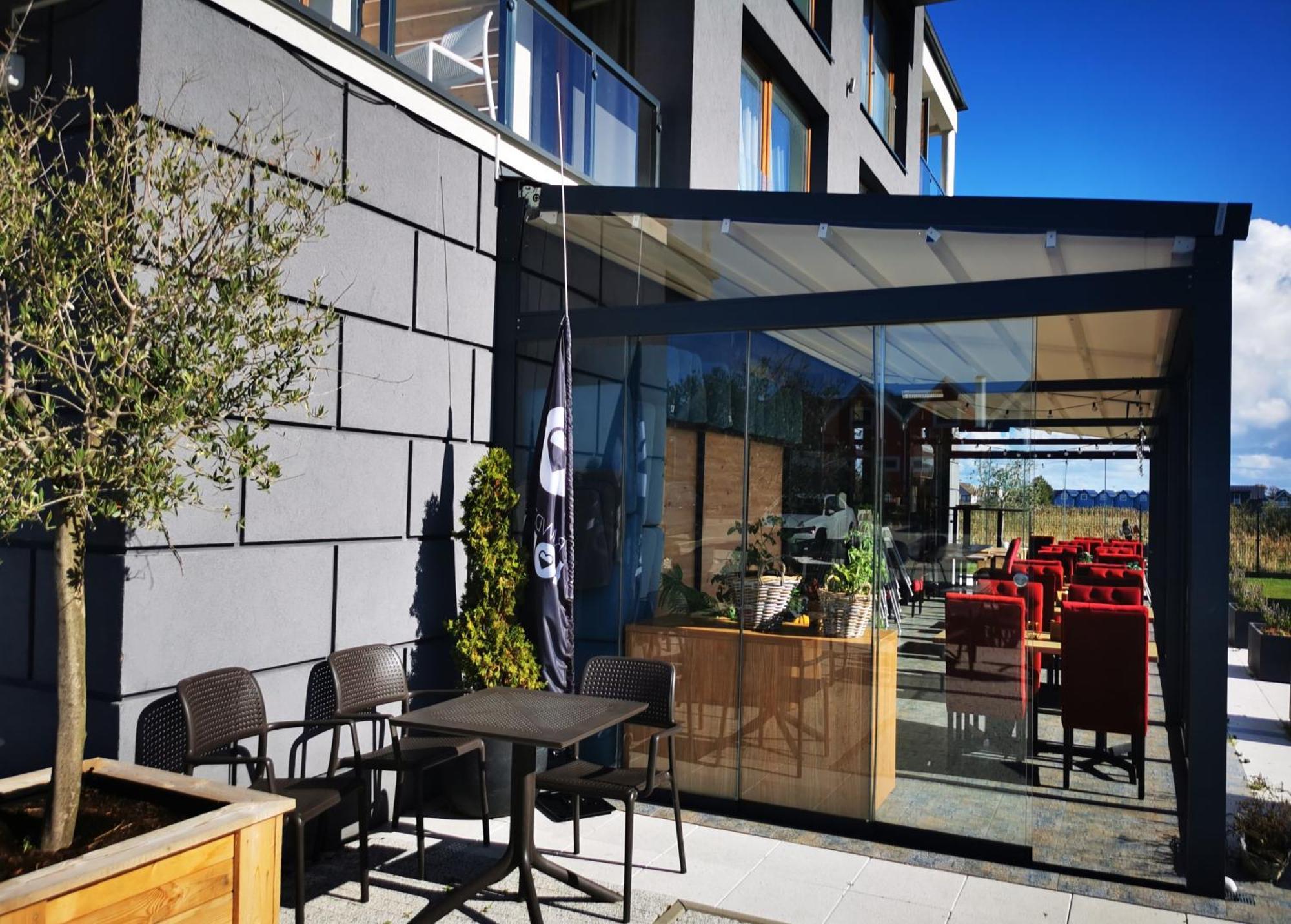 Klimatyzowany Apartament Blue , Sarbinowo Parking Basen Exterior foto