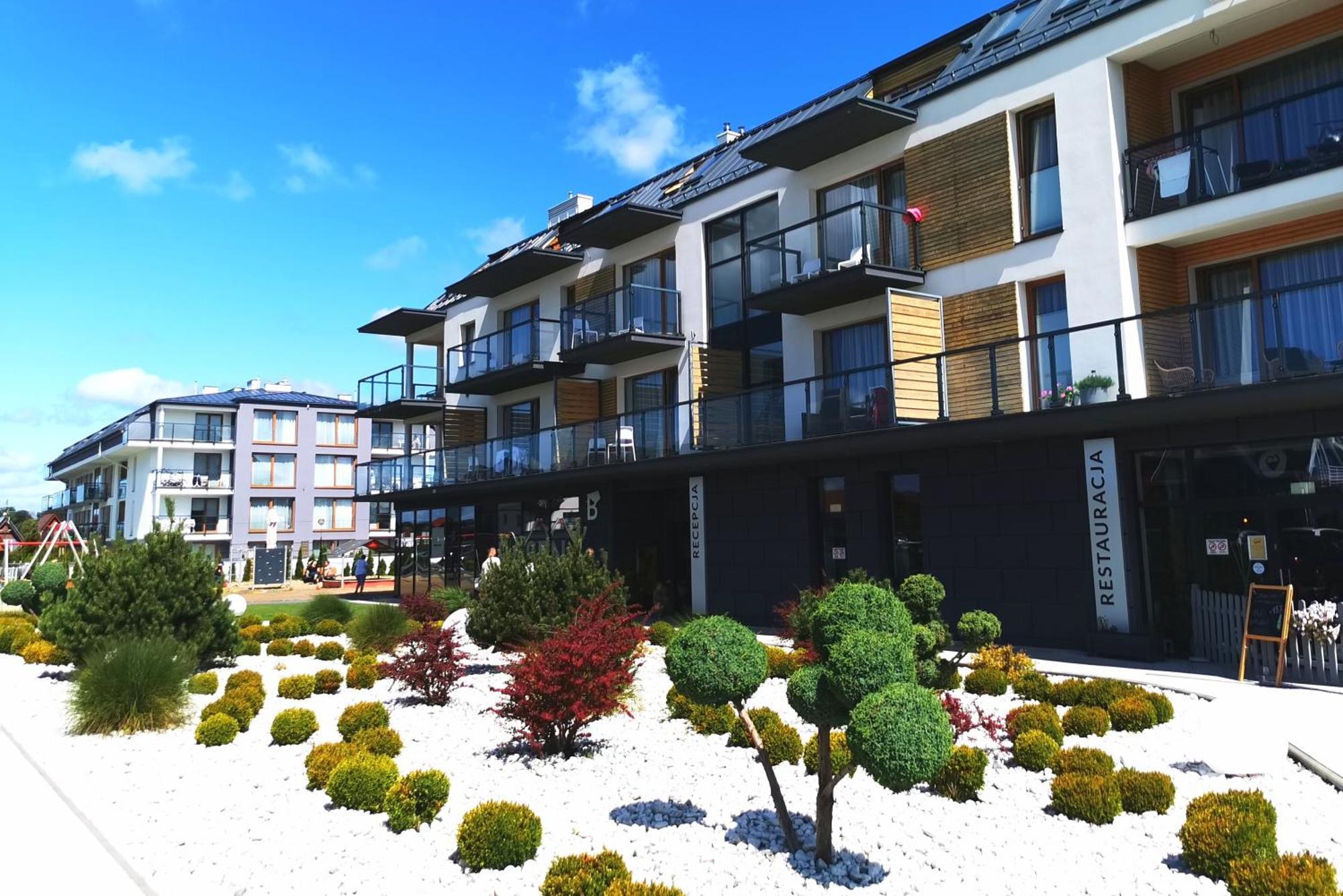 Klimatyzowany Apartament Blue , Sarbinowo Parking Basen Exterior foto