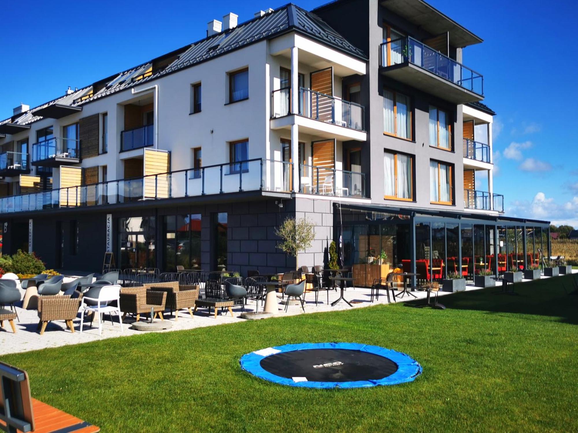 Klimatyzowany Apartament Blue , Sarbinowo Parking Basen Exterior foto