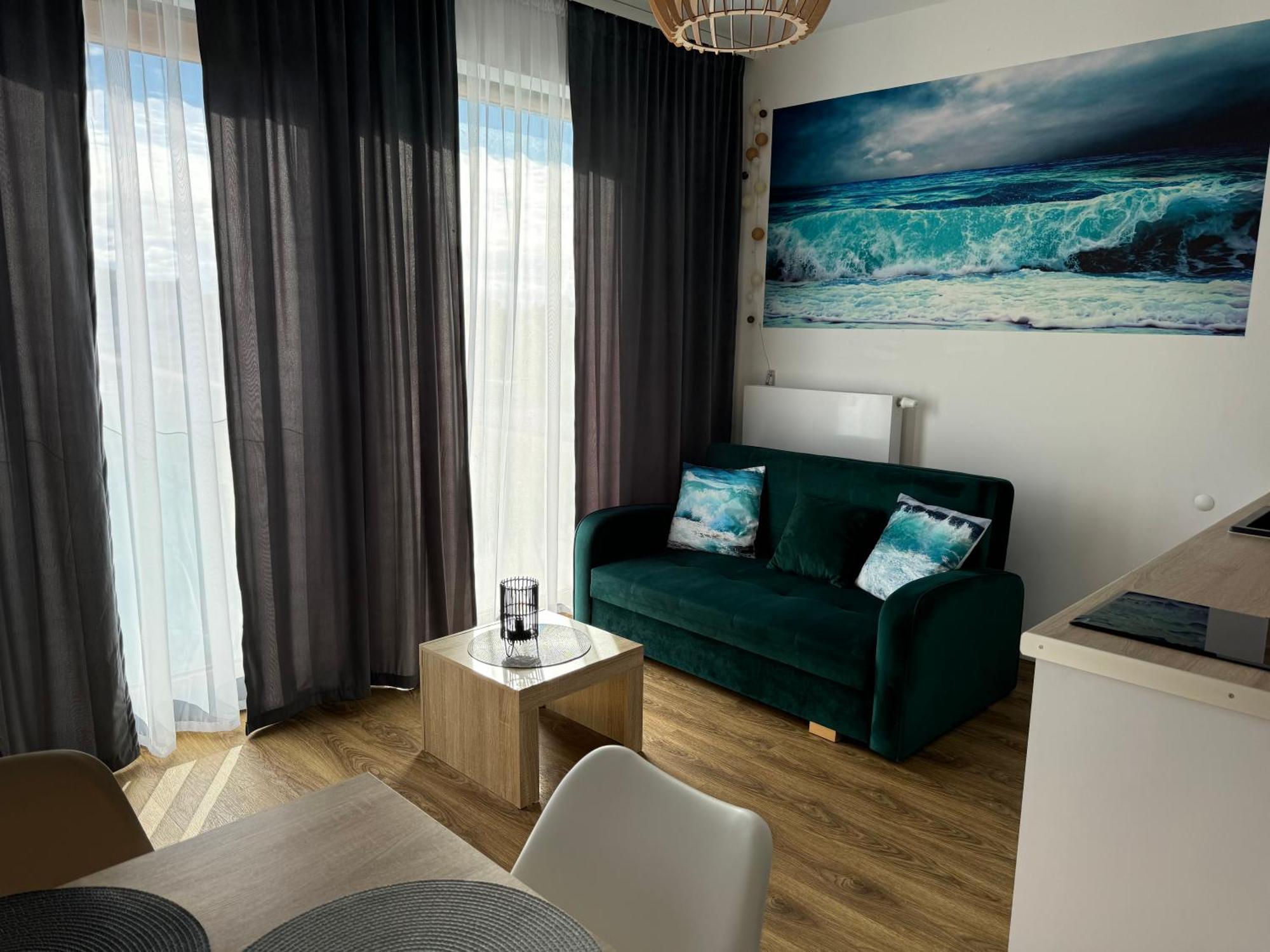 Klimatyzowany Apartament Blue , Sarbinowo Parking Basen Exterior foto